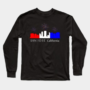 San Jose: A Star-Spangled Spectacle Long Sleeve T-Shirt